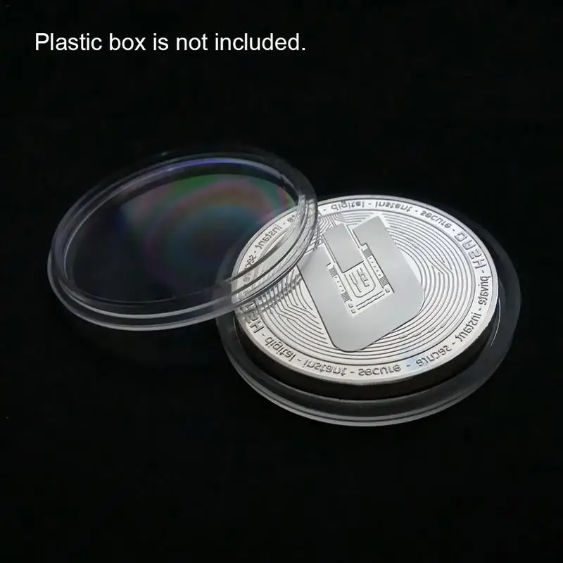 Non-currency Coins Bitcoin Ethereum/Litecoin/Dash/Ripple Coin 5 kinds of Commemorative Coin Drop Shipping