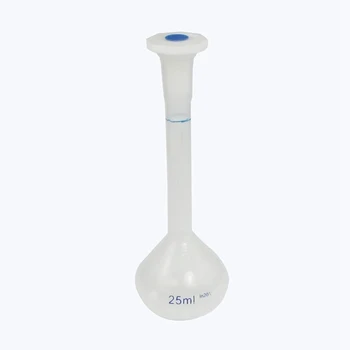 

Chemistry Lab Clear White Plastic Vase Shaped Measuring Beakers Flasks 25ml