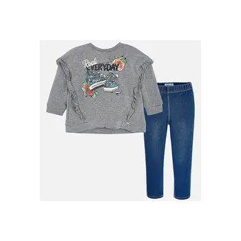 

MAYORAL Children's Sets 8848793 Cotton Girls Fashion clothing costume for girl leggings T-shirt