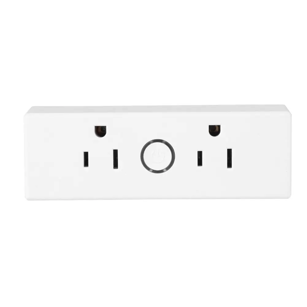 

110V-250V WiFi Smart Socket Converter Home Remote Control Socket US Plug Outlet Socket for Alexa for Google Smart Home