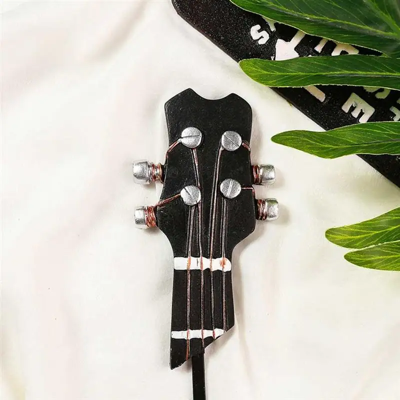 3 шт. винтажные гитарные настенные крючки декоративные смолы вешалка для одежды вешалка для спальни гостиной