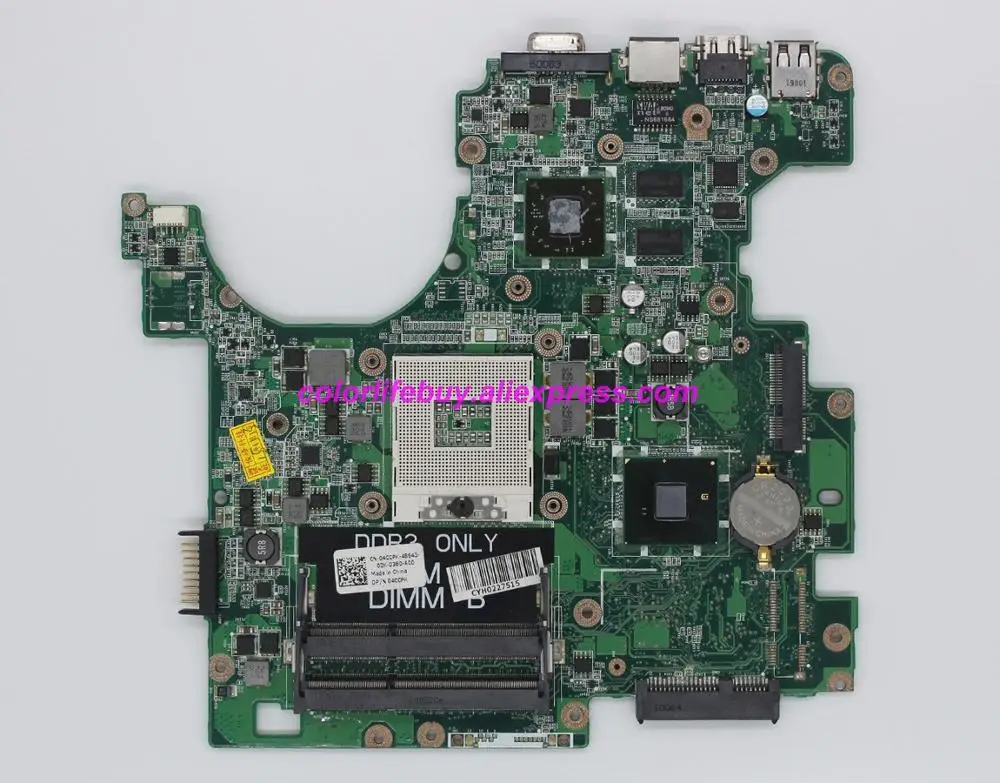 

Genuine CN-04CCPK 04CCPK 4CCPK rPGA-989 HM55 Laptop Motherboard Mainboard for Dell Inspiron 1564 Notebook PC