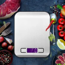 Food Scale Digital Stainless Steel Digital Kitchen Multifunction 5000g/1g Durable And Easy To Clean Measuring Tools