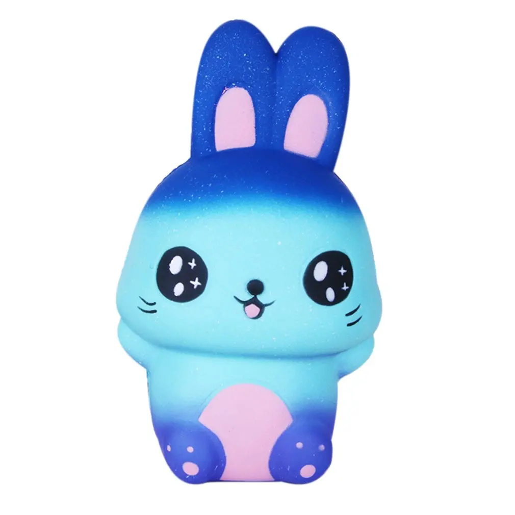 Новый Кролик медленный отскок Squishy игрушка PU моделирование хлеб сжал