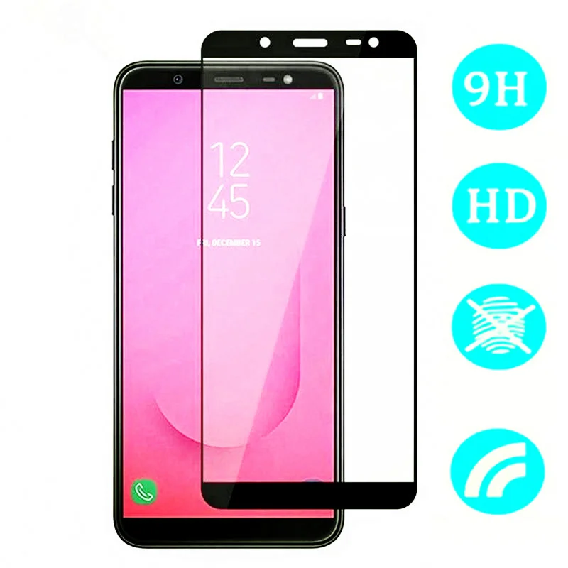 Защитное стекло для Samsung Galaxy J8 2018 закаленное J6 Plus SM J810 защитная жесткая пленка