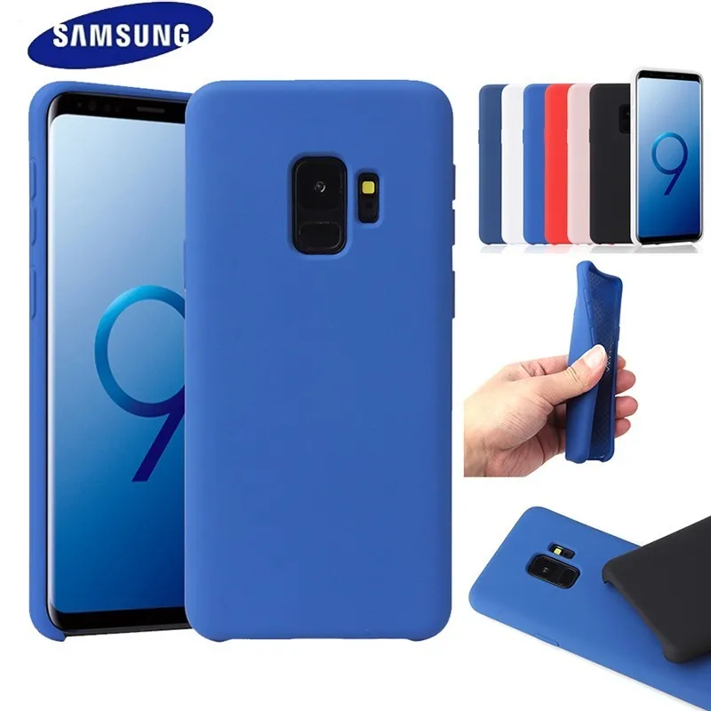 Официальный силиконовый чехол Buluby для Samsung Galaxy S9 S8 Plus Мягкая силиконовая задняя