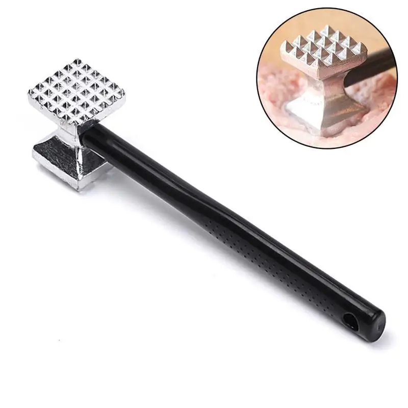 Профессиональный Tenderizer Алюминиева молоток для мяса стейк из говядины курица