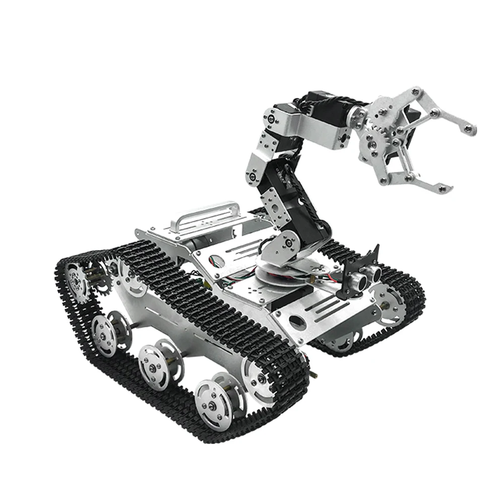 

High Quality TL-TECH KiBOT-2 6DOF RC Robot Arm Car PS2 Stick Control Education Kit For Kids Gift