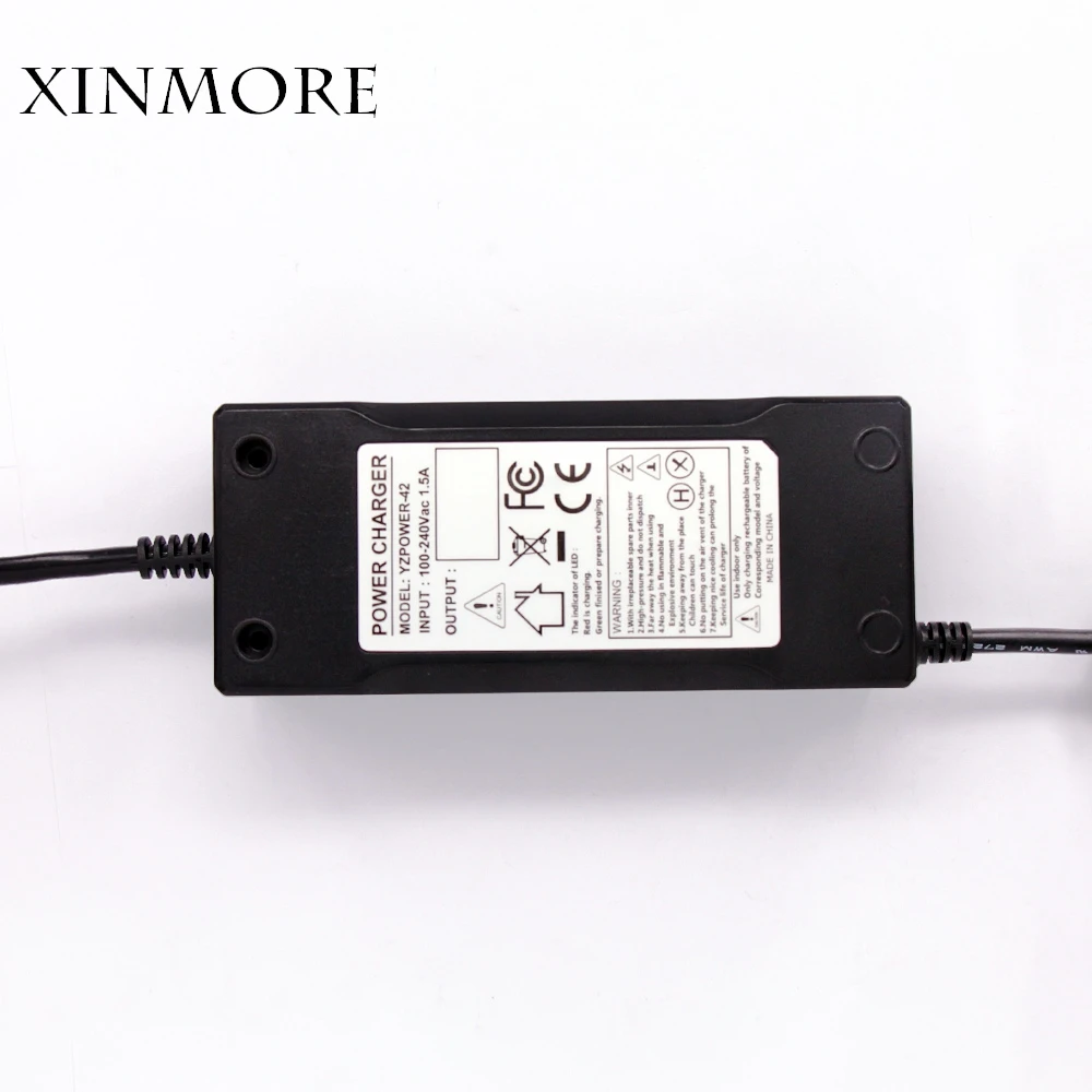 Литиевое зарядное устройство XINMORE 58 8 в 2 А 1 для 48 В (51 в) электрического скутера