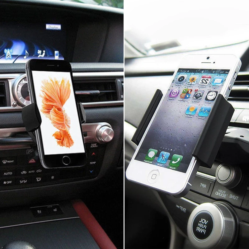  1 pc Auto CD Slot Mount Cradle Halter für Telefon Automotive Innen Smartphone Klammern GPS Stand Au
