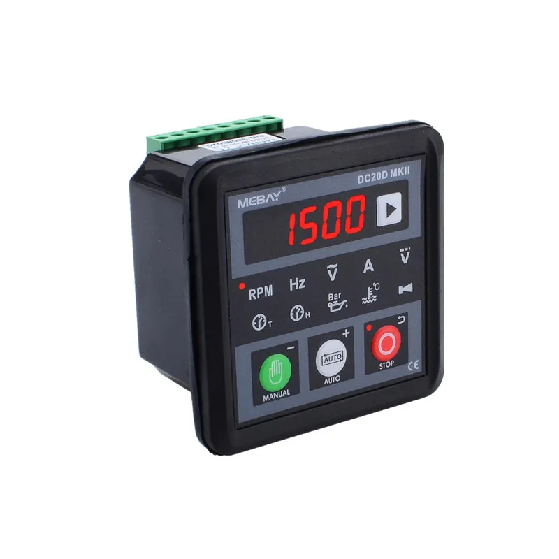 DC20D Panel de control del generador M/ódulo de control autom/ático para generador diesel Controlador de generador