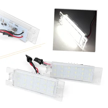 

2PCS For Opel Zafira B Astra H Corsa D Insignia LED License Plate Number Light Rear Warning Lamp