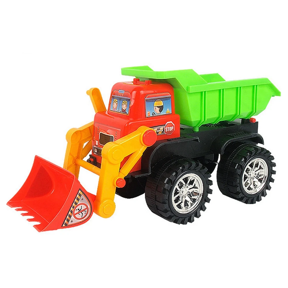 Very best Plastic Beach Toy Forklift Children's Mechanical Car Series Simulation Children's Fancy Education P