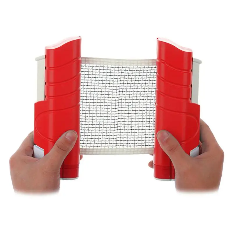 قابل للسحب تنس طاولة الجدول الشبكة البلاستيك قوي شبكة صافي المحمولة صافي عدة صافي رف استبدال عدة ل بينغ بونغ اللعب شبكة