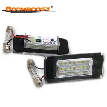

2pcs LED License Plate Lights Direct Fit White Lamps For MINI Cooper R56 R57 R58 R59