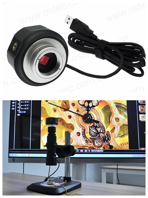 NEW ARRIVAL ! 5MP USB Digital microscope Electronic Eyepiece CCD Camera