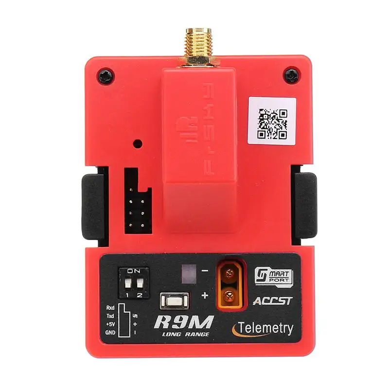 Frsky R9M 900 MHz модуль передатчика + R9 Slim 6/16CH приемник с установленными Супер 8 Ipex1 T