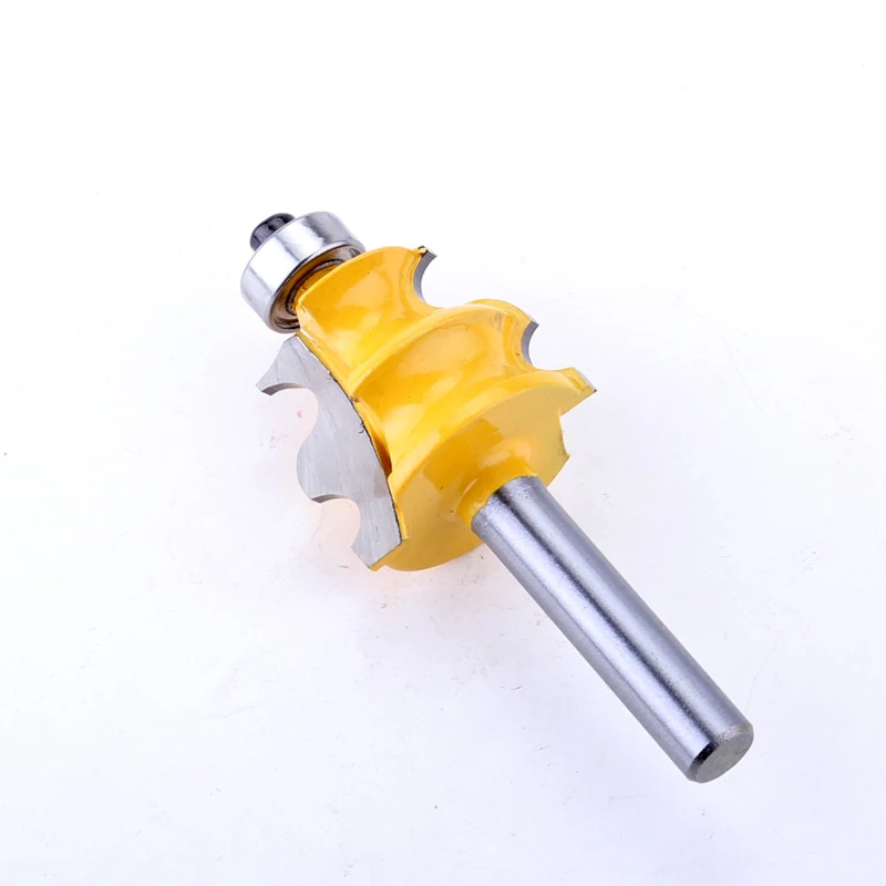  CHWJW 1PC 8mm Shank Architectural Molding Router Bit Line knife Woodworking cutter Tenon Cutter for