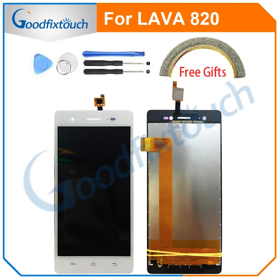 ЖК-экран для LAVA 820 ЖК-дисплей экран с дигитайзером в сборе сенсорная панель