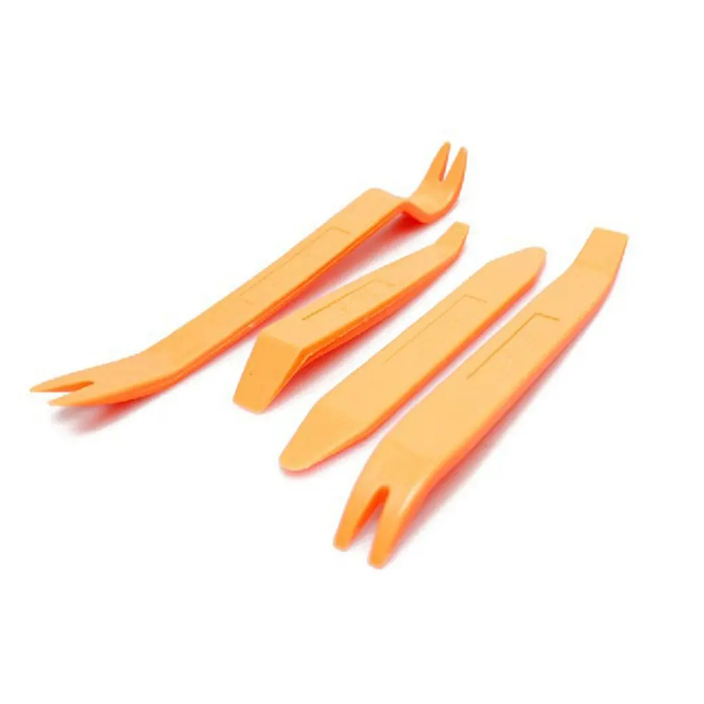 

Auto Door Clip Panel Trim Removal Tool Kits Navigation Disassembly Seesaw Car Interior Plastic Seesaw Conversion Tool 4 Sets