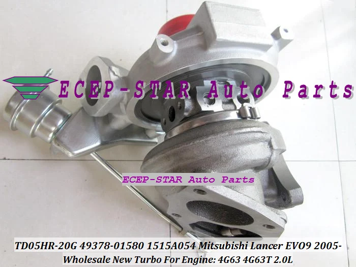 TD05HR TD05HR-20G 49378-01580 1515A054 Turbo Turbine Turbocharger fit For Mitsubishi Lancer EVO EVO9 2005- 4G63 4G63T 2.0L (5)