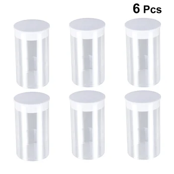 

6PCS Storage Box Case Transparent Durable Packaging Box for Beauty Egg Makeup Sponge