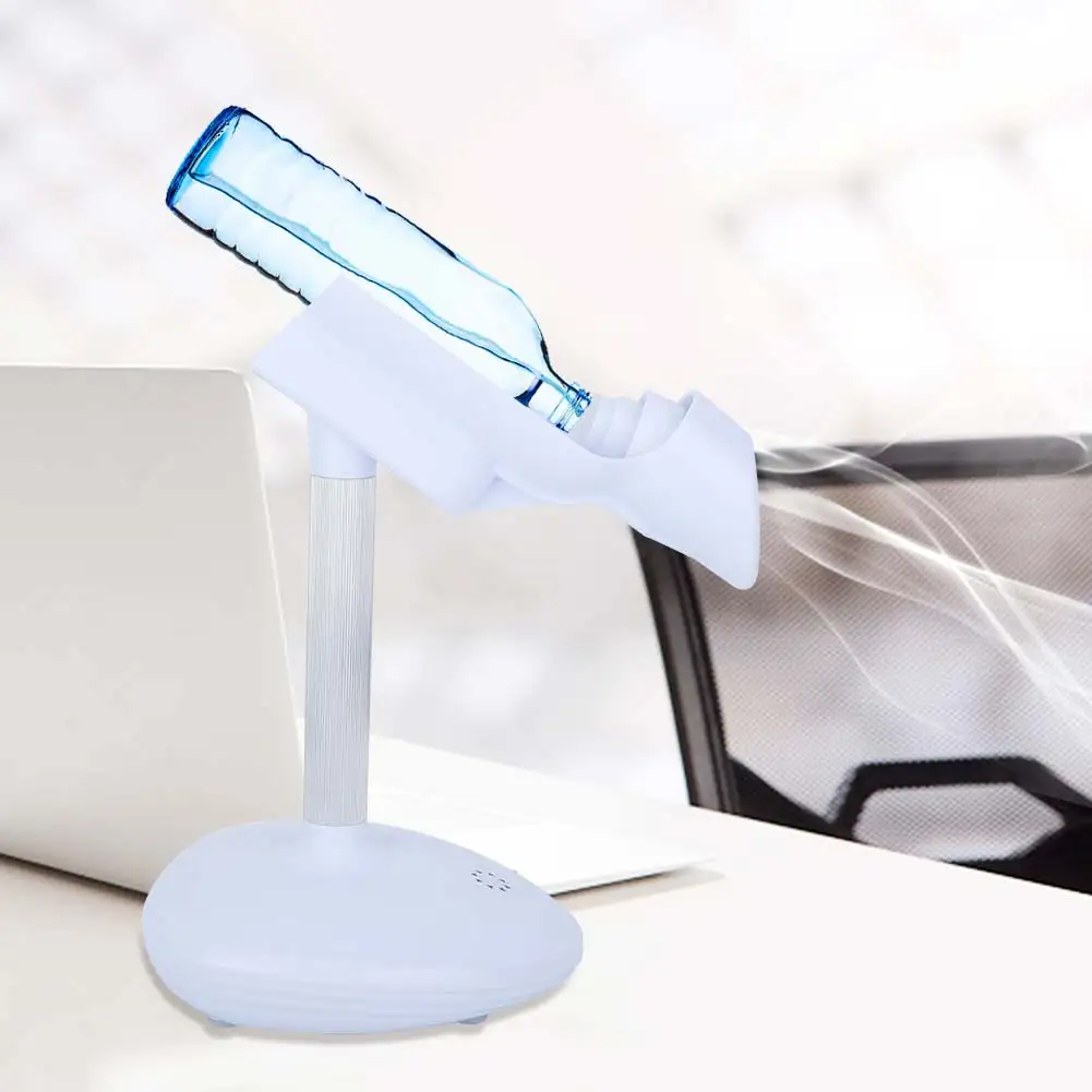 DC5V 2 Вт бутылка для воды мини настольный очиститель воздуха USB увлажнитель Портативный, так же увлажняет кожу, работающий от источика