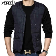 3604 мужской зимний жилет Chaleco hombre, жилет на 90% белом утином пуху, мужской жилет, облегающий жилет, модная мужская куртка без рукавов 4XL