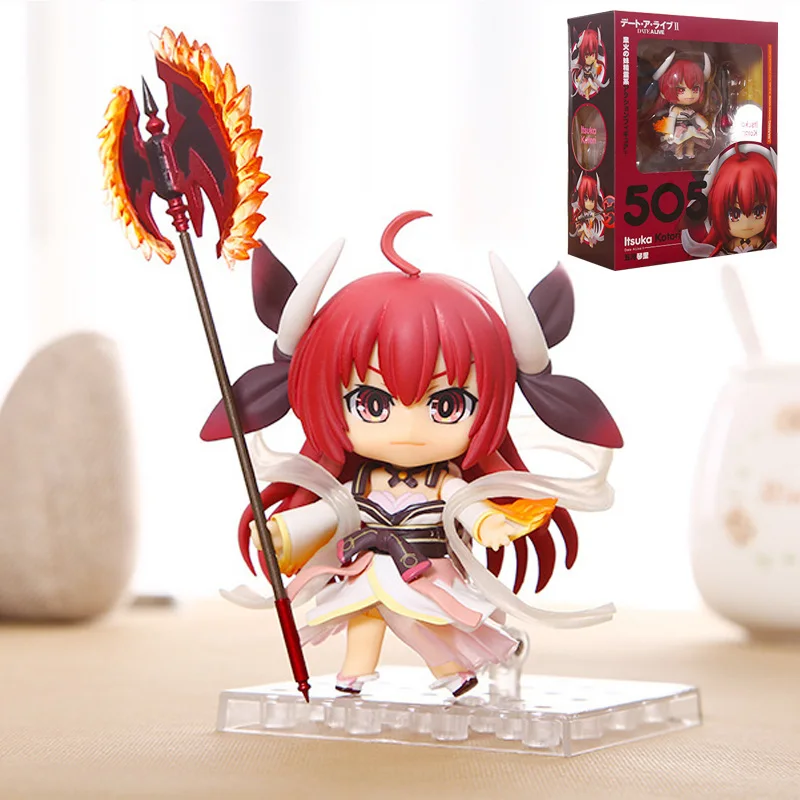 10 см дата а живая Itsuka Kotori 505 Q глина японская версия Модель игрушки куклы ПВХ