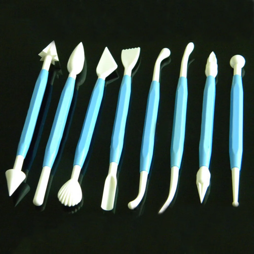 8 шт. набор инструментов для моделирования сахарное ремесло помадка глазурь марципан торт цветок DIY