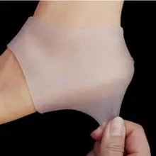 Новейший горячий силиконовый увлажняющий гелевый каблук носок трещины ног защита для кожи