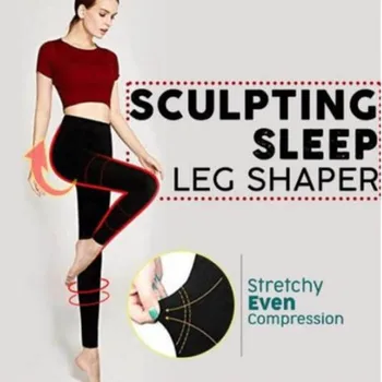 

M/L Women Sleeping Slimming Pants Legging Women Body Shaper Panties Slimming Leg Sexy Hip Up Contron Pant Black LXH