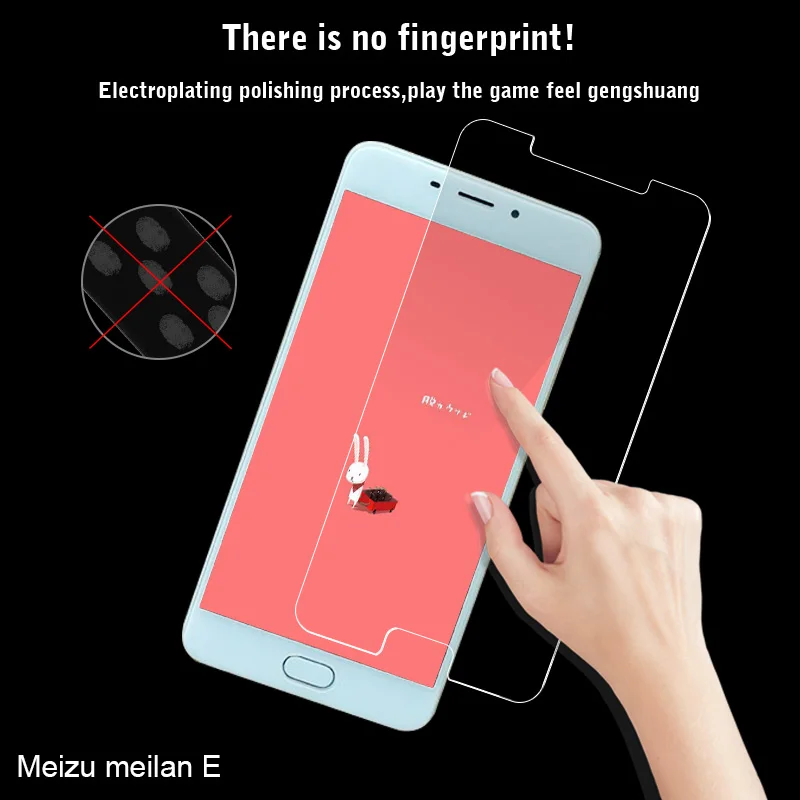 JRZ для Meizu M3 M3S Защитная стеклянная пленка экрана ультратонкая Meilan E Прозрачная