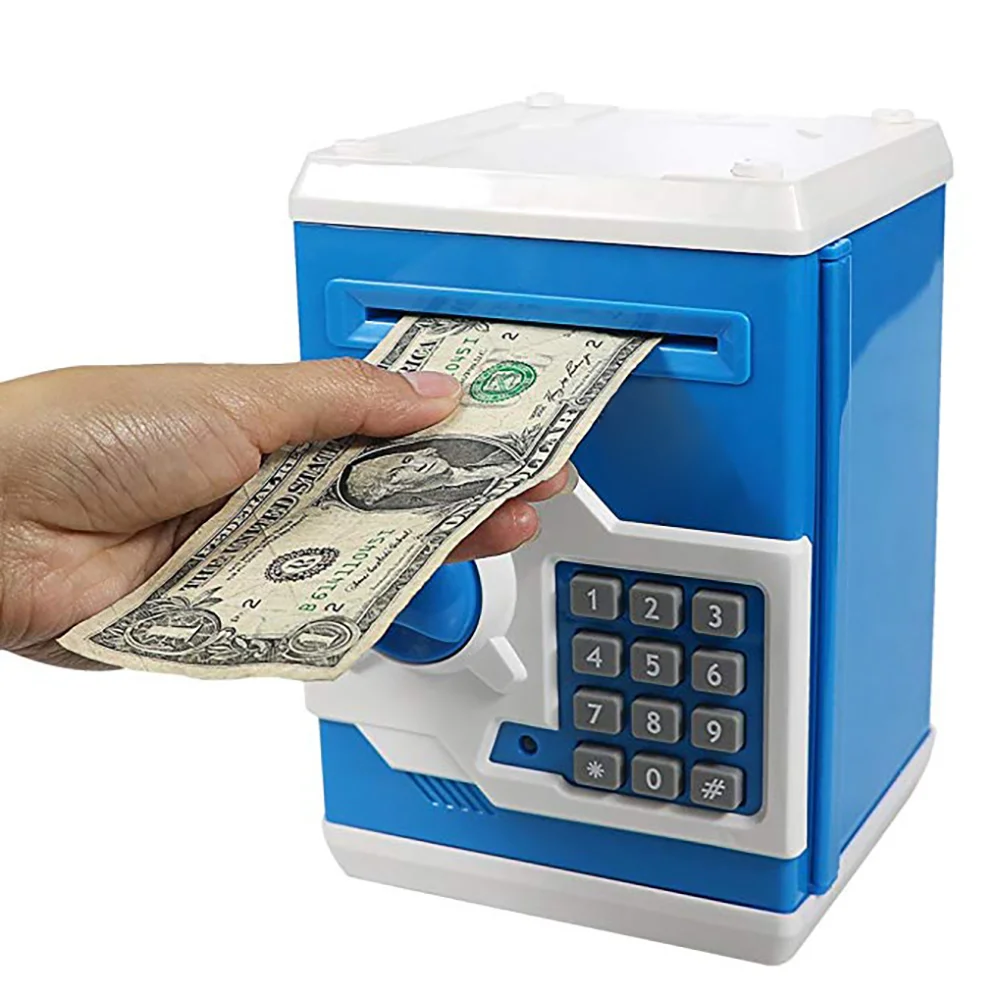 Креативные копилки с паролем ATM детские для монет копилка новогодняя