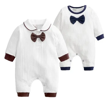 

Baby clothes boy long-sleeved crawler gentleman's full cotton harnesses