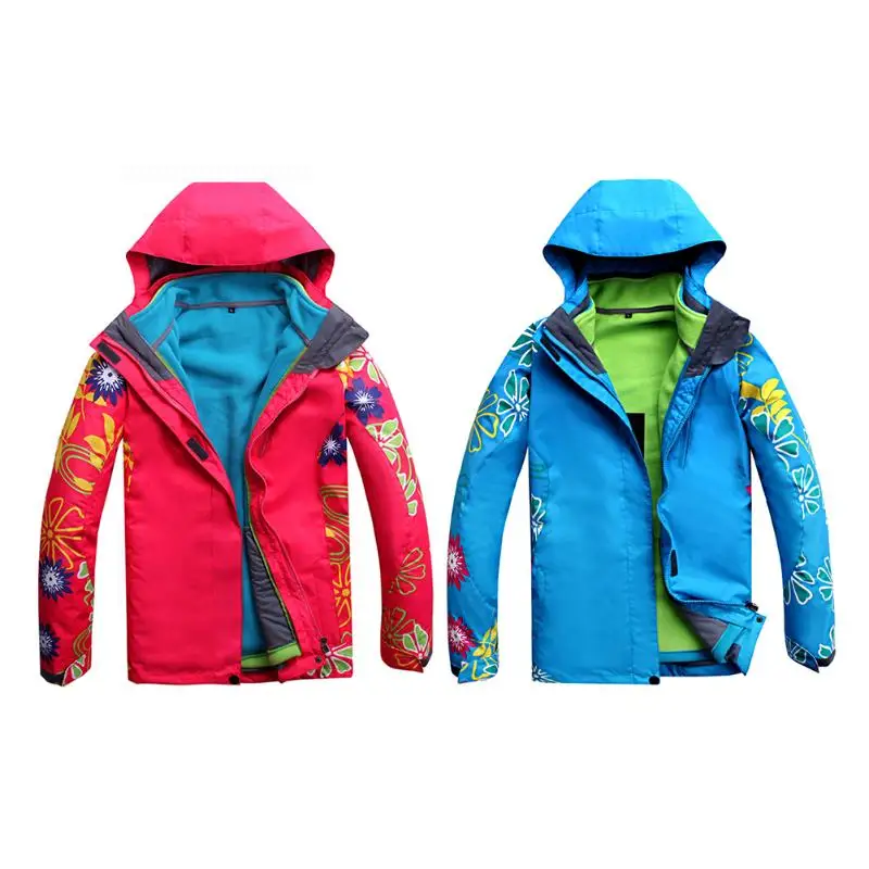 

Winter Women 3 in 1 Double Layer Warm Waterproof Windproof Outdoor Hiking Skiing Clothes Ski Snowboard Snow Jacket Coat Z65