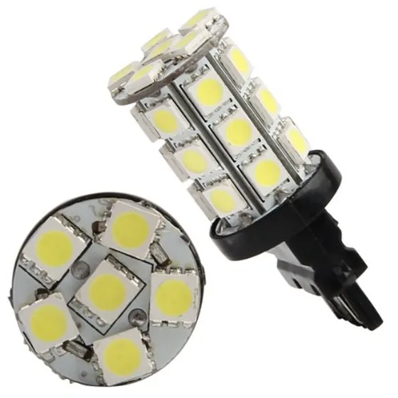 2 шт. T20/3157 27 5050 SMD светодиодный фонарь стоп-сигнал светильник парковка светильник задний светильник белый Automatisch