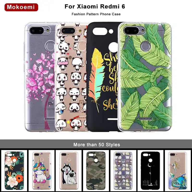 

Mokoemi Fashion Cute Luxury Soft 5.45"For Xiaomi Redmi 6 Case For Xiaomi Redmi 6 Cell Phone Case Cover