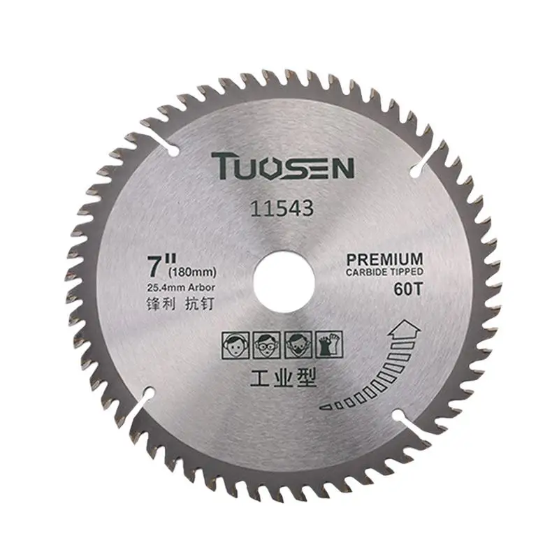 

7 Inch 40/60 Gear Circular Saw Blade Woodworking Carbide Circular Saw Blade Wood Cutting Machine