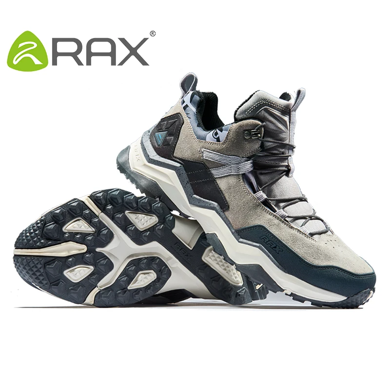 Rax мужские треккинговые ботинки водонепроницаемые уличные кроссовки для мужчин Легкие уличные беговые кроссовки горные ботинки для мужчин треккинговые ботинки