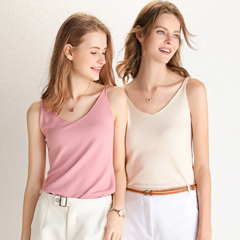 

Crop Tops Women 2019 Sexy Knitted Tank Tops Gold Thread Top Vest Summer Camisole Women White Tank Top Fitness Femme T shirt