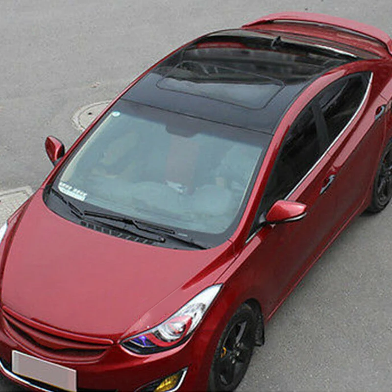 

Car Imitation Fake Sunroof Sticker Black Glossy Roof Vinyl Film DIY Decoration