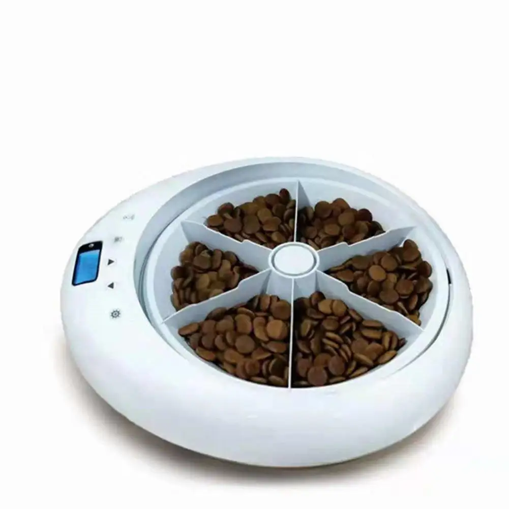 

LanLan Automatic Timing Feeder with LED Display for Pet Cat Dog Eating
