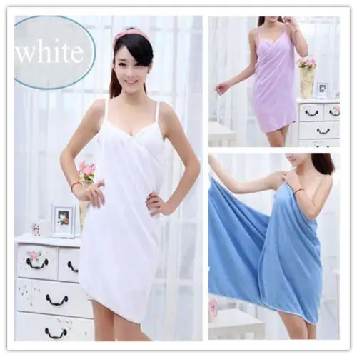 Hirigin волшебное мягкое пляжное полотенце из микрофибры для женщин однотонное мини-платье быстросохнущее душ для купания платья