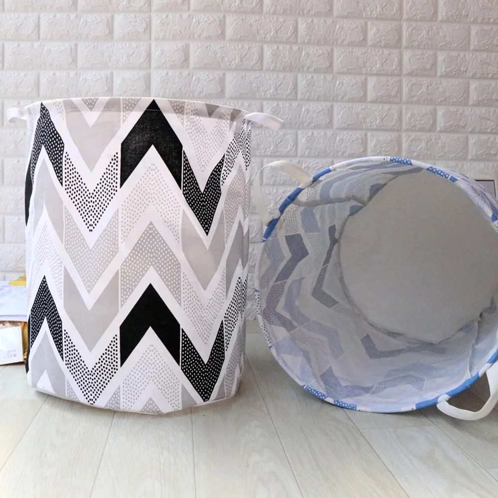 جديد سعة كبيرة سلة الغسيل قماش الغسيل دلو ل القذرة الملابس للماء للطي لعبة المنظم سلات تخزين