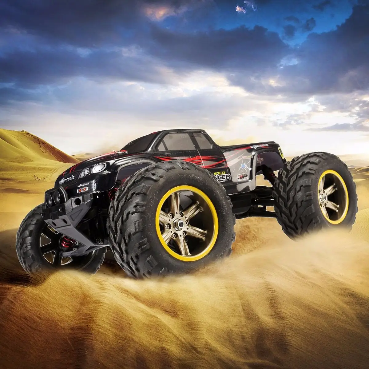 

Cimbing Car RC Car Impermeable S911 RC SUV Coche 1/12 2.4GHz 2WD 6CH Alta Velocidad Control Remoto For Boys Kids Transmitter