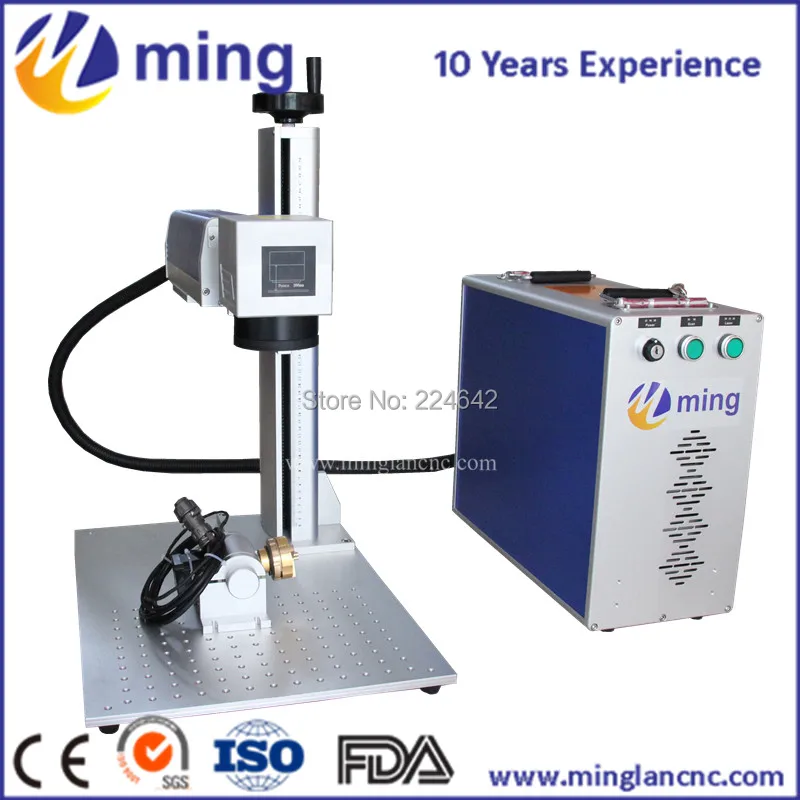 

High precision laser marking machinefor Automobile Parts: Pistons and Rings, Gears, Shafts, Bearings, Clutch, Lights, etc.
