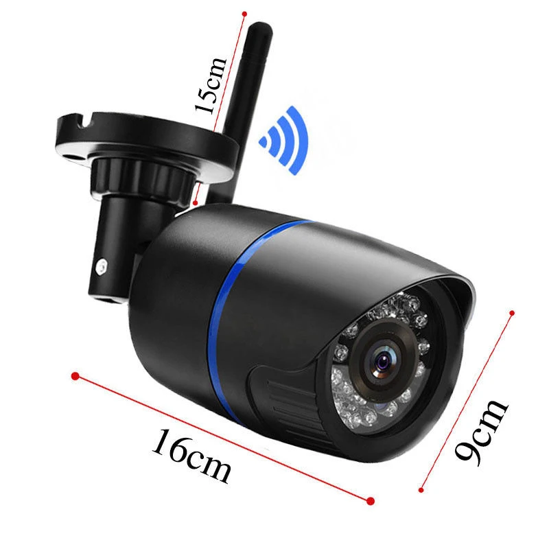

Wireless WIFI IP Camera 1080P Onvif Outdoor Security Waterproof IR Night Vision