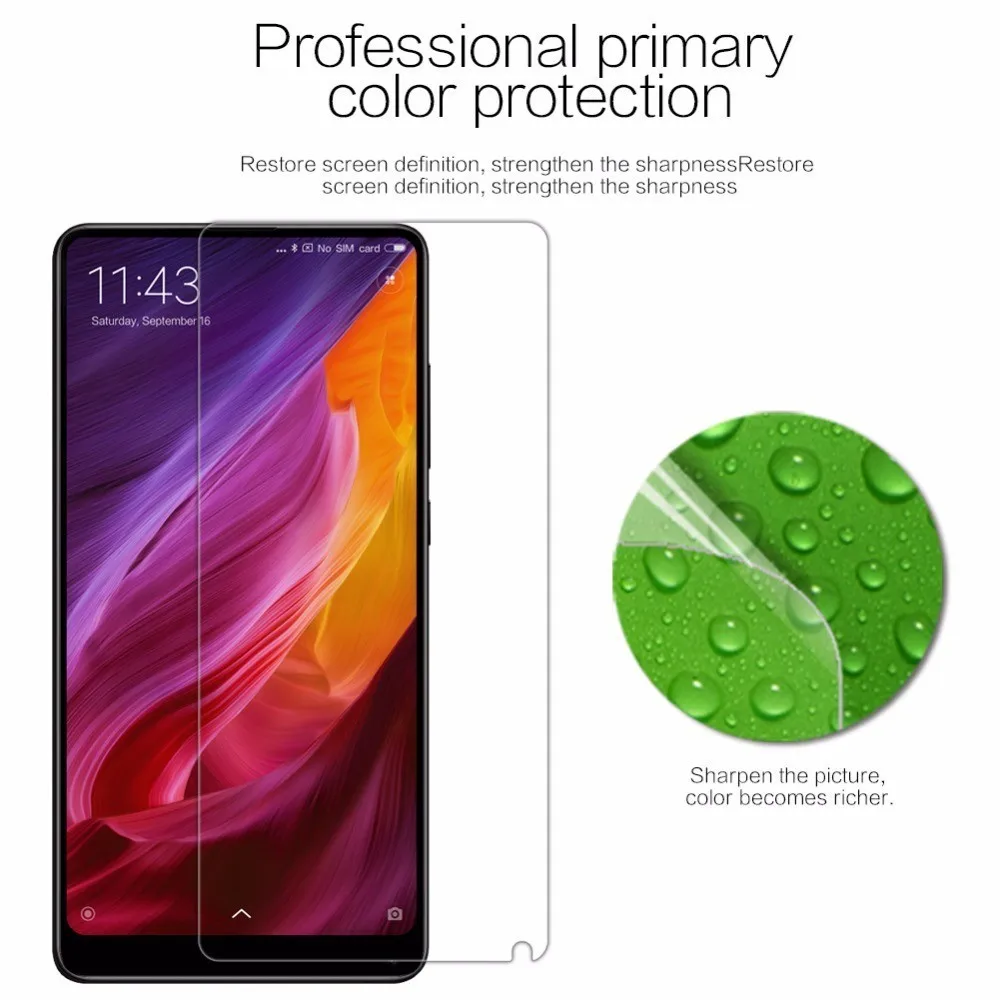 

NILLKIN Screen Protector for Xiaomi Mi Mix 2S/mi Mix 2 Clear/Matte Soft PET Protective Film