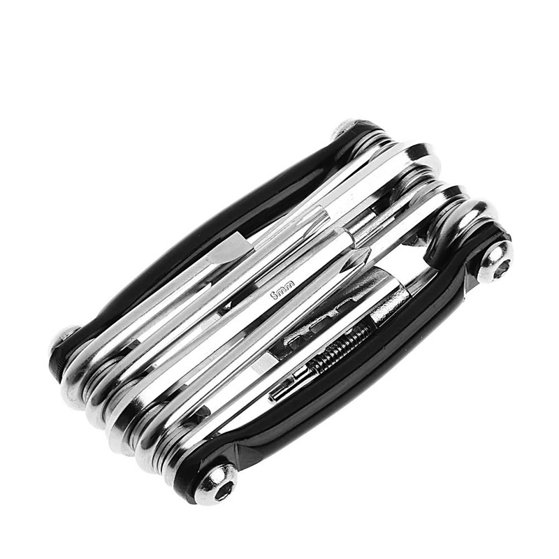 Best 1Pc 11 In 1 Multi function Bike Bicycle Wrench Chain Cutter Repair Tools Kit